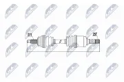 Antriebswelle Vorderachse links Vorderachse rechts NTY NPW-SB-010