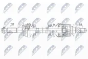 Antriebswelle Hinterachse rechts Hinterachse links NTY NPW-SB-033