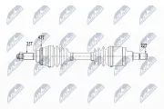 Antriebswelle Vorderachse links NTY NPW-SU-029