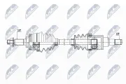 Antriebswelle Vorderachse links NTY NPW-SU-033