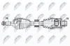 Antriebswelle Vorderachse rechts NTY NPW-SU-042