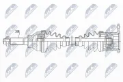 Antriebswelle Hinterachse links NTY NPW-SU-048