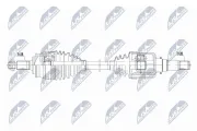 Gelenksatz, Antriebswelle Vorderachse links NTY NPW-TY-067