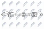 Antriebswelle Vorderachse rechts NTY NPW-SU-077