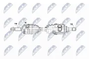Antriebswelle Vorderachse rechts NTY NPW-TY-056