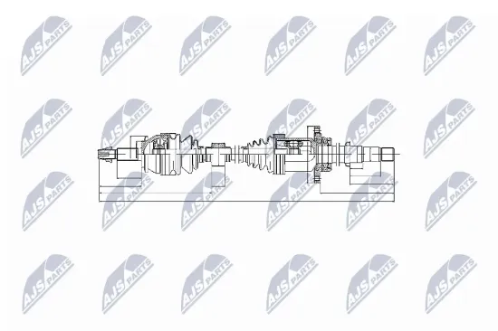 Antriebswelle Vorderachse links NTY NPW-TY-161 Bild Antriebswelle Vorderachse links NTY NPW-TY-161