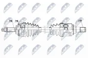 Antriebswelle Vorderachse links NTY NPW-TY-074