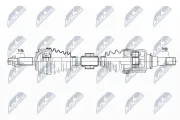 Antriebswelle Vorderachse links NTY NPW-TY-087
