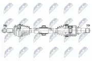 Antriebswelle Vorderachse rechts NTY NPW-TY-098