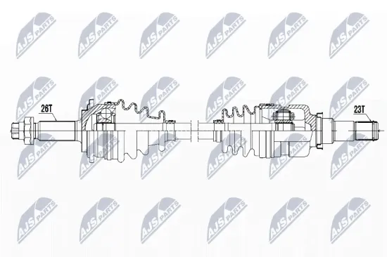 Antriebswelle Vorderachse rechts NTY NPW-TY-113 Bild Antriebswelle Vorderachse rechts NTY NPW-TY-113