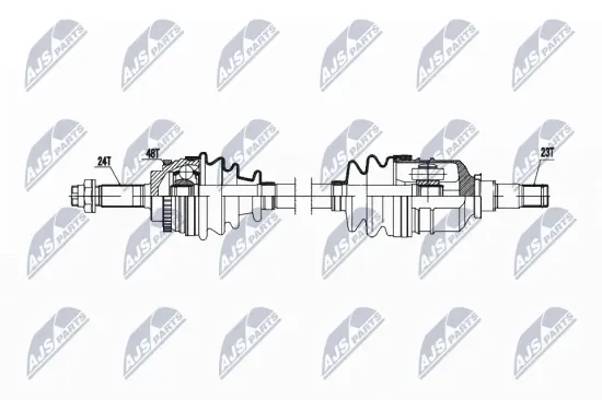 Antriebswelle Vorderachse links NTY NPW-TY-178 Bild Antriebswelle Vorderachse links NTY NPW-TY-178
