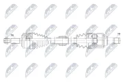 Antriebswelle Vorderachse links NTY NPW-TY-203