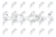 Antriebswelle Vorderachse rechts NTY NPW-TY-206