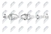Antriebswelle Vorderachse rechts NTY NPW-TY-240