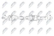 Antriebswelle Vorderachse rechts NTY NPW-TY-263