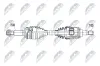 Antriebswelle Hinterachse links Hinterachse rechts NTY NPW-TY-268 Bild Antriebswelle Hinterachse links Hinterachse rechts NTY NPW-TY-268