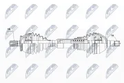 Antriebswelle Vorderachse links NTY NPW-VV-017