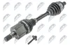 Antriebswelle Vorderachse links NTY NPW-VV-027 Bild Antriebswelle Vorderachse links NTY NPW-VV-027