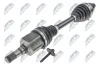 Antriebswelle Vorderachse links NTY NPW-VV-033 Bild Antriebswelle Vorderachse links NTY NPW-VV-033