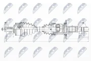 Antriebswelle Vorderachse rechts NTY NPW-VV-035