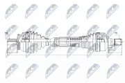 Antriebswelle Vorderachse links NTY NPW-VV-063