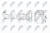 Gelenksatz, Antriebswelle Vorderachse rechts NTY NPW-VV-099 Bild Gelenksatz, Antriebswelle Vorderachse rechts NTY NPW-VV-099