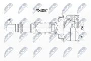 Gelenksatz, Antriebswelle Vorderachse rechts NTY NPW-VV-100
