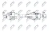 Gelenksatz, Antriebswelle getriebeseitig Vorderachse links NTY NPW-VW-031 Bild Gelenksatz, Antriebswelle getriebeseitig Vorderachse links NTY NPW-VW-031