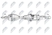 Antriebswelle Vorderachse links Vorderachse rechts NTY NPW-VW-036