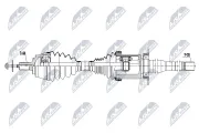 Antriebswelle Vorderachse rechts NTY NPW-VW-038
