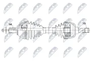 Antriebswelle Vorderachse links NTY NPW-VW-048