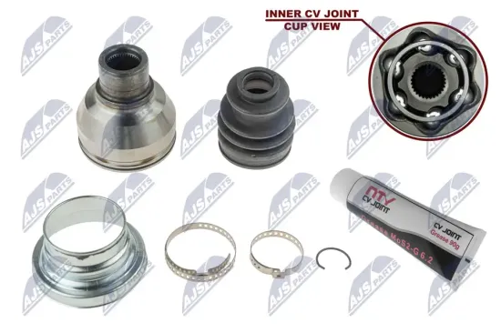 Gelenksatz, Antriebswelle getriebeseitig Vorderachse links NTY NPW-VW-031 Bild Gelenksatz, Antriebswelle getriebeseitig Vorderachse links NTY NPW-VW-031