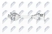 Gelenksatz, Antriebswelle Hinterachse links Hinterachse rechts NTY NPW-VW-088