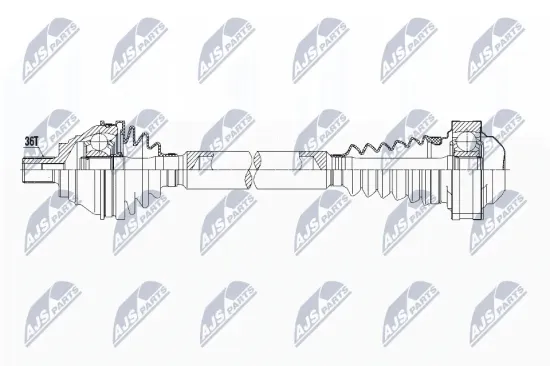 Antriebswelle Vorderachse rechts NTY NPW-VW-059 Bild Antriebswelle Vorderachse rechts NTY NPW-VW-059