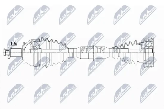 Antriebswelle Vorderachse rechts NTY NPW-VW-162 Bild Antriebswelle Vorderachse rechts NTY NPW-VW-162