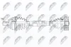 Antriebswelle Vorderachse rechts NTY NPW-VW-181 Bild Antriebswelle Vorderachse rechts NTY NPW-VW-181