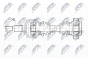 Antriebswelle Hinterachse links Hinterachse rechts NTY NPW-VW-186