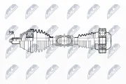 Antriebswelle Vorderachse rechts NTY NPW-VW-193