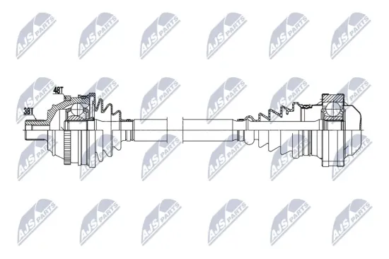 Antriebswelle Vorderachse links Vorderachse rechts NTY NPW-VW-217 Bild Antriebswelle Vorderachse links Vorderachse rechts NTY NPW-VW-217