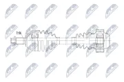 Gelenksatz, Antriebswelle radseitig Hinterachse NTY NPZ-BM-007
