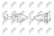 Antriebswelle Vorderachse links Vorderachse rechts NTY NPW-VW-247