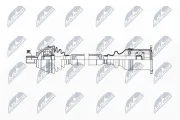 Antriebswelle Vorderachse rechts NTY NPW-WW-038