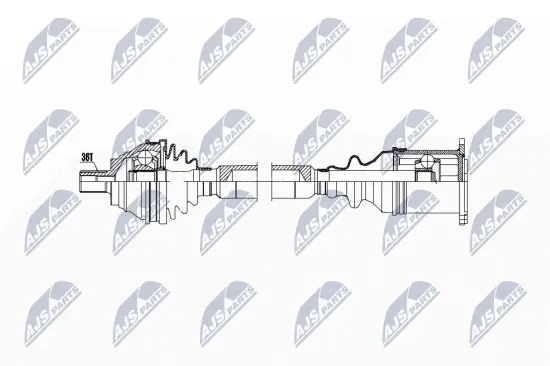 Antriebswelle Vorderachse rechts NTY NPW-WW-038 Bild Antriebswelle Vorderachse rechts NTY NPW-WW-038