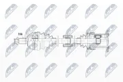 Antriebswelle Vorderachse rechts NTY NPW-WW-225
