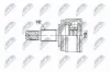 Gelenksatz, Antriebswelle Vorderachse radseitig NTY NPZ-AR-017