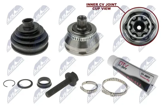 Gelenksatz, Antriebswelle Vorderachse links Vorderachse rechts NTY NPZ-AU-043 Bild Gelenksatz, Antriebswelle Vorderachse links Vorderachse rechts NTY NPZ-AU-043