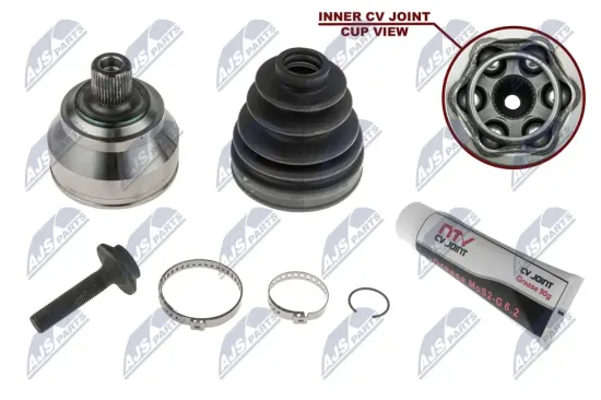 Gelenksatz, Antriebswelle Vorderachse links Vorderachse rechts NTY NPZ-AU-049 Bild Gelenksatz, Antriebswelle Vorderachse links Vorderachse rechts NTY NPZ-AU-049