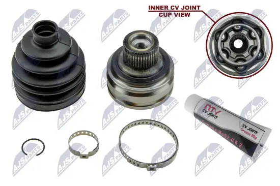 Gelenksatz, Antriebswelle Vorderachse links Vorderachse rechts NTY NPZ-AU-051 Bild Gelenksatz, Antriebswelle Vorderachse links Vorderachse rechts NTY NPZ-AU-051