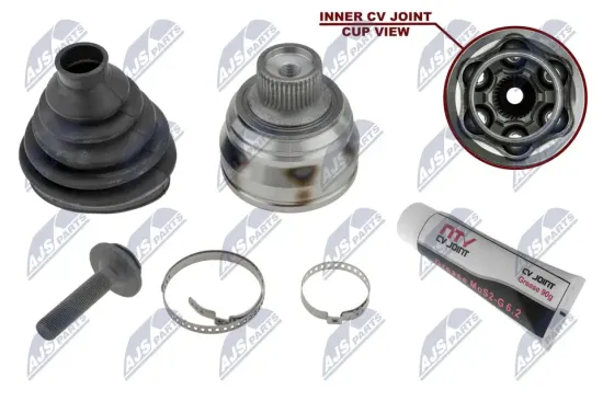 Gelenksatz, Antriebswelle Vorderachse Vorderachse links Vorderachse rechts NTY NPZ-AU-057 Bild Gelenksatz, Antriebswelle Vorderachse Vorderachse links Vorderachse rechts NTY NPZ-AU-057