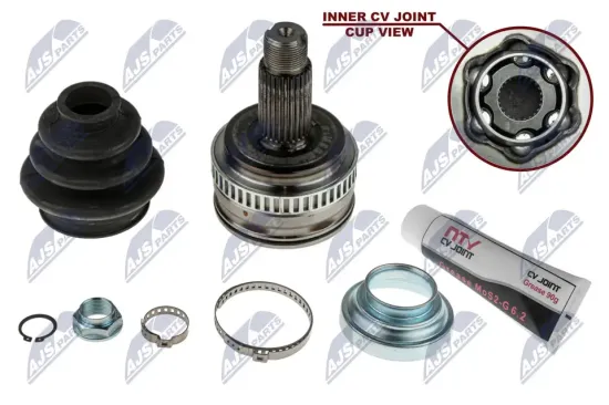 Gelenksatz, Antriebswelle radseitig Hinterachse NTY NPZ-BM-007 Bild Gelenksatz, Antriebswelle radseitig Hinterachse NTY NPZ-BM-007